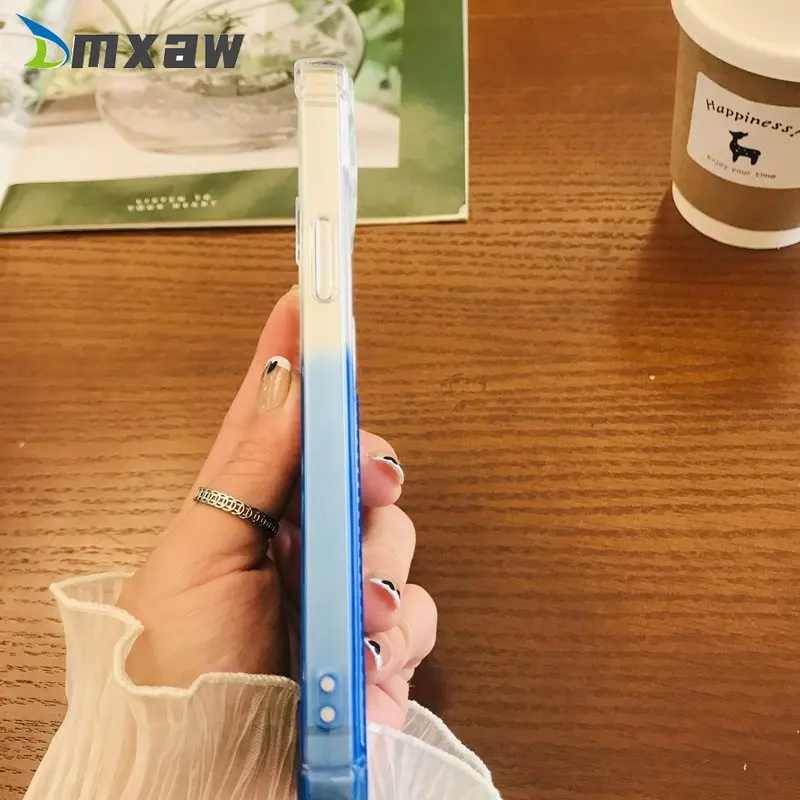 شفاف التدرج فتحة بطاقة حقيبة الألوان الحال بالنسبة ممن لهم A16E A16K A16 Realme 10 برو + C31 C35 C21 C21Y C15 7i C11 5 5i 5s غطاء #5