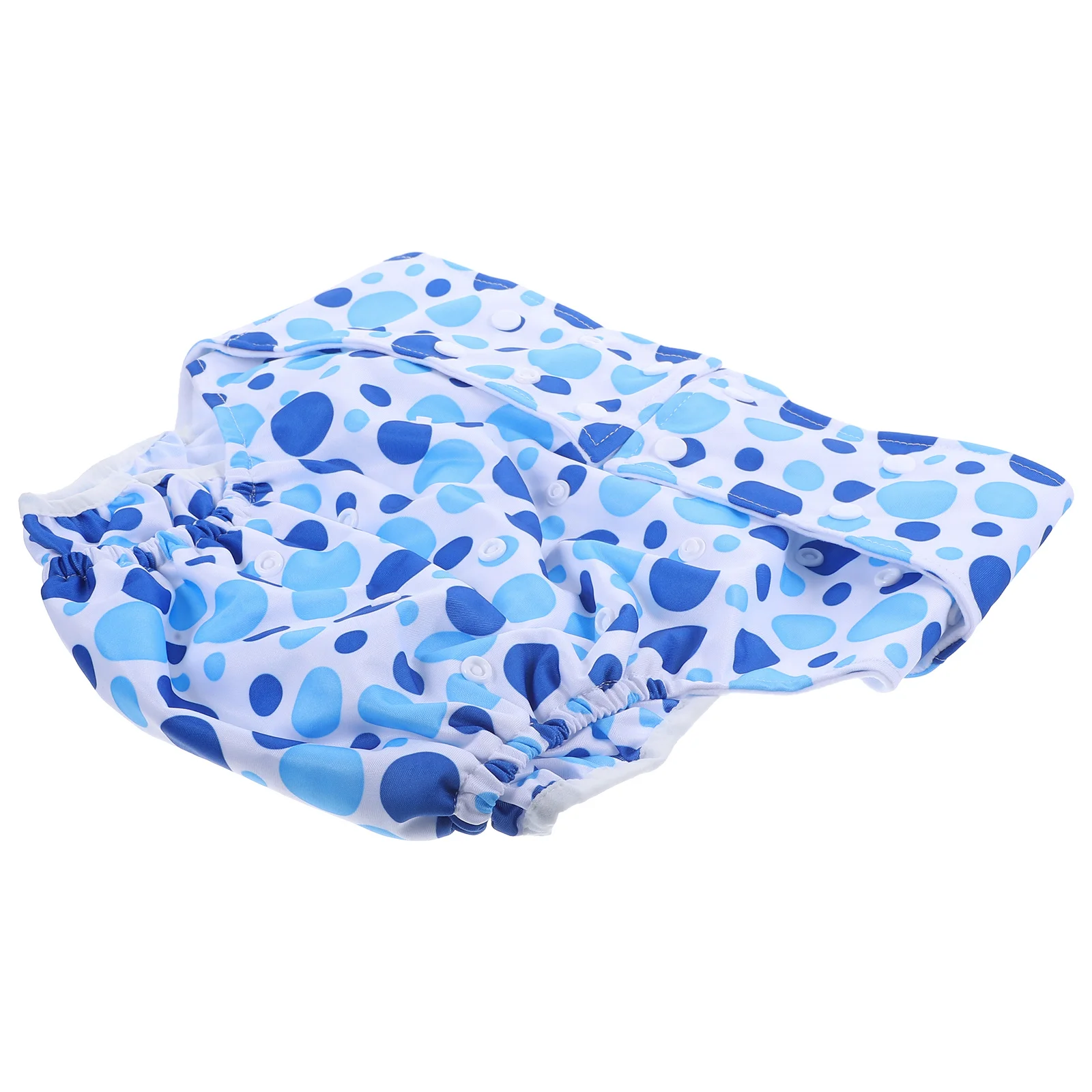 1Pcs Adjustable Cloth Diapers for Adults Multi-Use Reusable Diaper with Elastic Leg Closure for Elderly Unisex