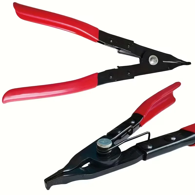 

1pc Professional Snap Ring Pliers Non-Slip Comfort Grip For Automotive Transmission Engine Machinery Repair Bicycle Maintenance