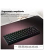 Raven68 Esports 자기 축 키보드 유선 단일 모드 PBT 투명 키 캡 8K 반환 조정 가능한 Key68 키 게임 기계 6