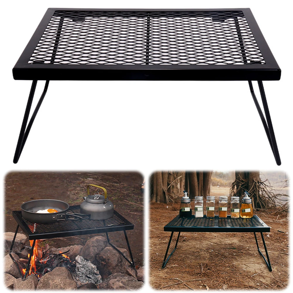 Campfire Grill Grate Foldable - Camping Cooking Over Fire review and price
