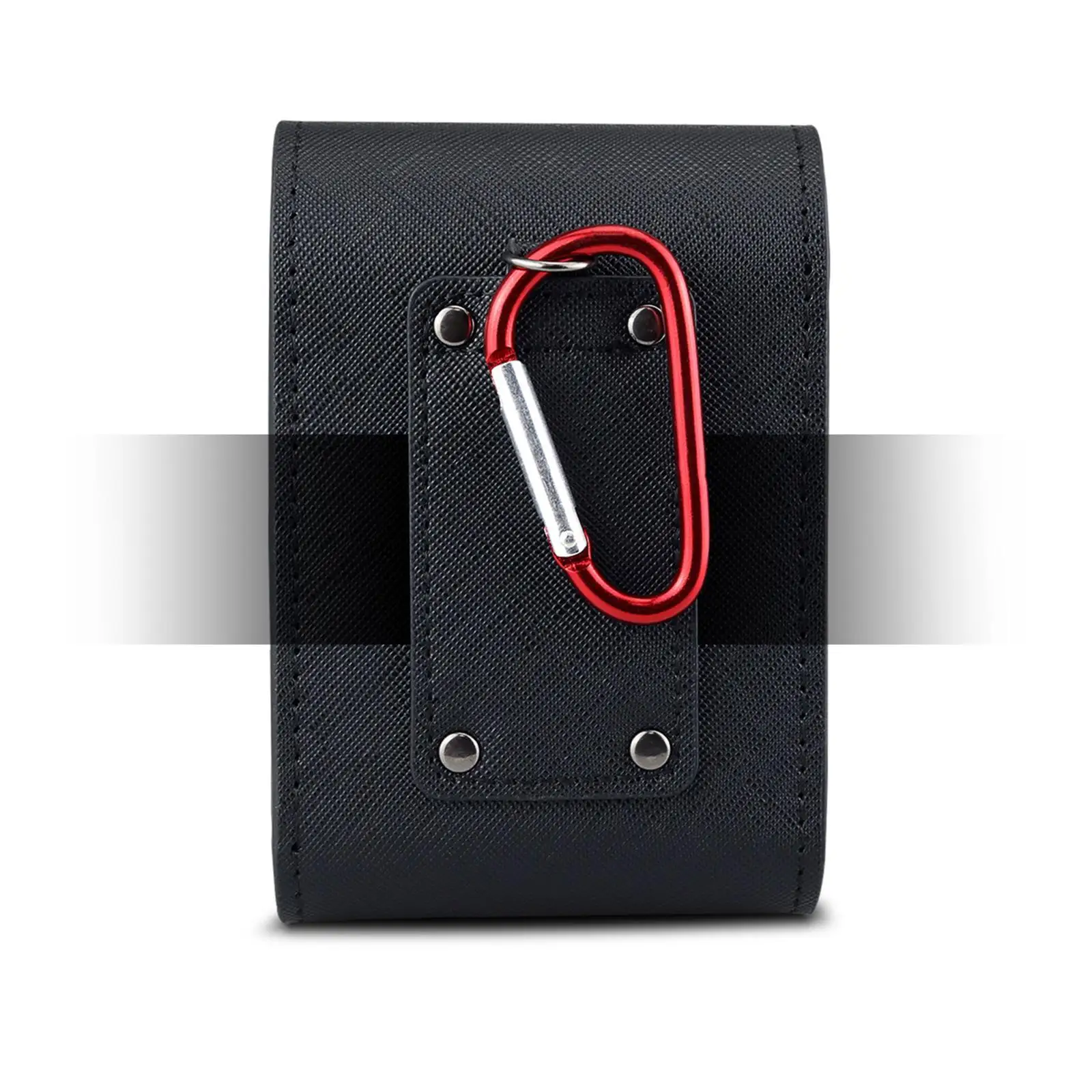 Durable PU Leather Golf Rangefinder Case Shell Cover Portable Storage Bag for Golf Cart Waist Bag or Backpack Use