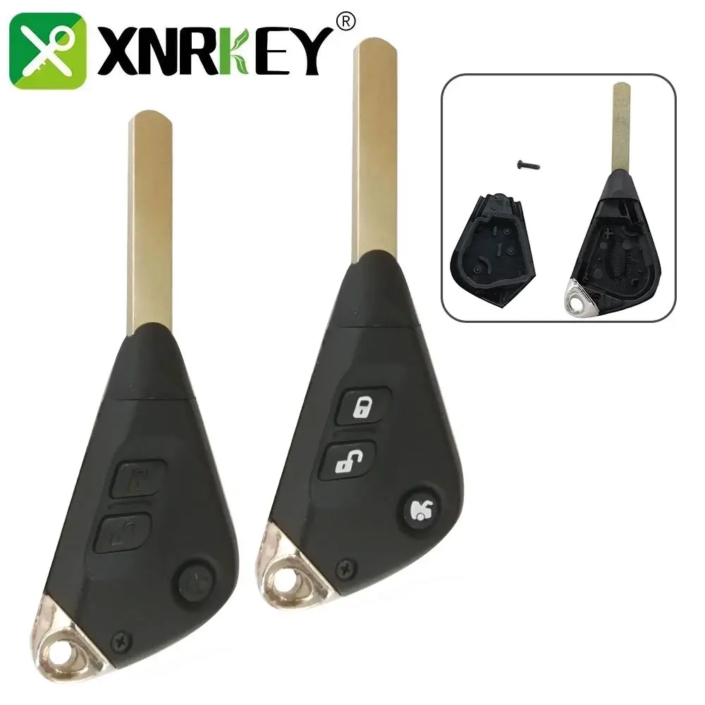 XNRKEY Replacement Car Key Remote Key Shell For Subaru key blank Suit Outback, Impreza, Tribeca, Legacy Forester