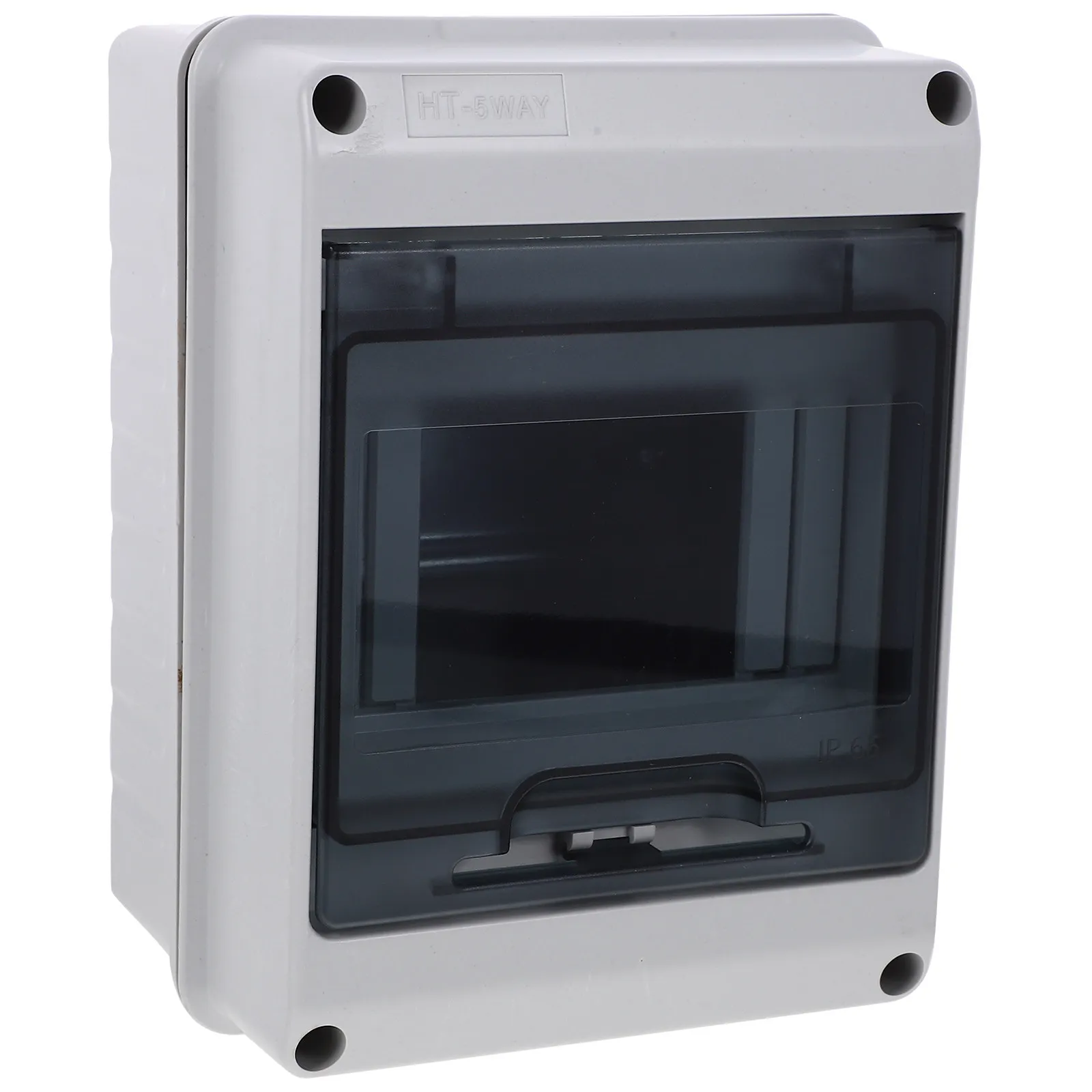 Distribution Protection Box Sturdy ABS Pc Material Circuit Breaker Box 5-Way Waterproof Electrical Junction Case Outdoor Plastic