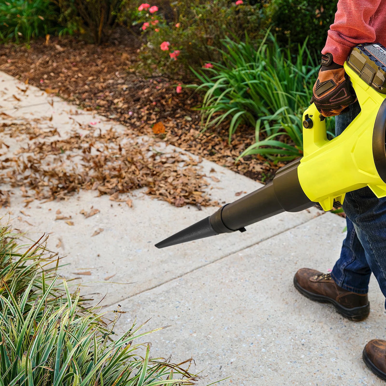 Blower Tube Nozzle Extension Lightweight Portable Detachable High Temperature Resistant Efficient Wind Transmission Replacement