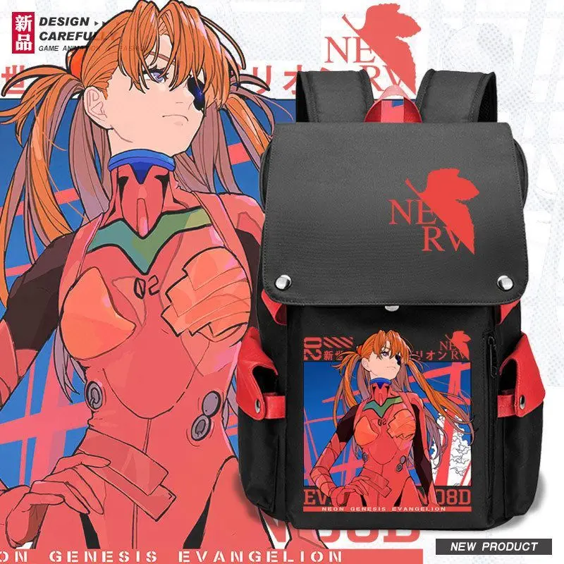 

EVA New Century Gospel Warrior Zhou Bian Ling Bo Li Ming Ri Xiang Student Leisure Backpack Male Female Same Shoulder Backpack