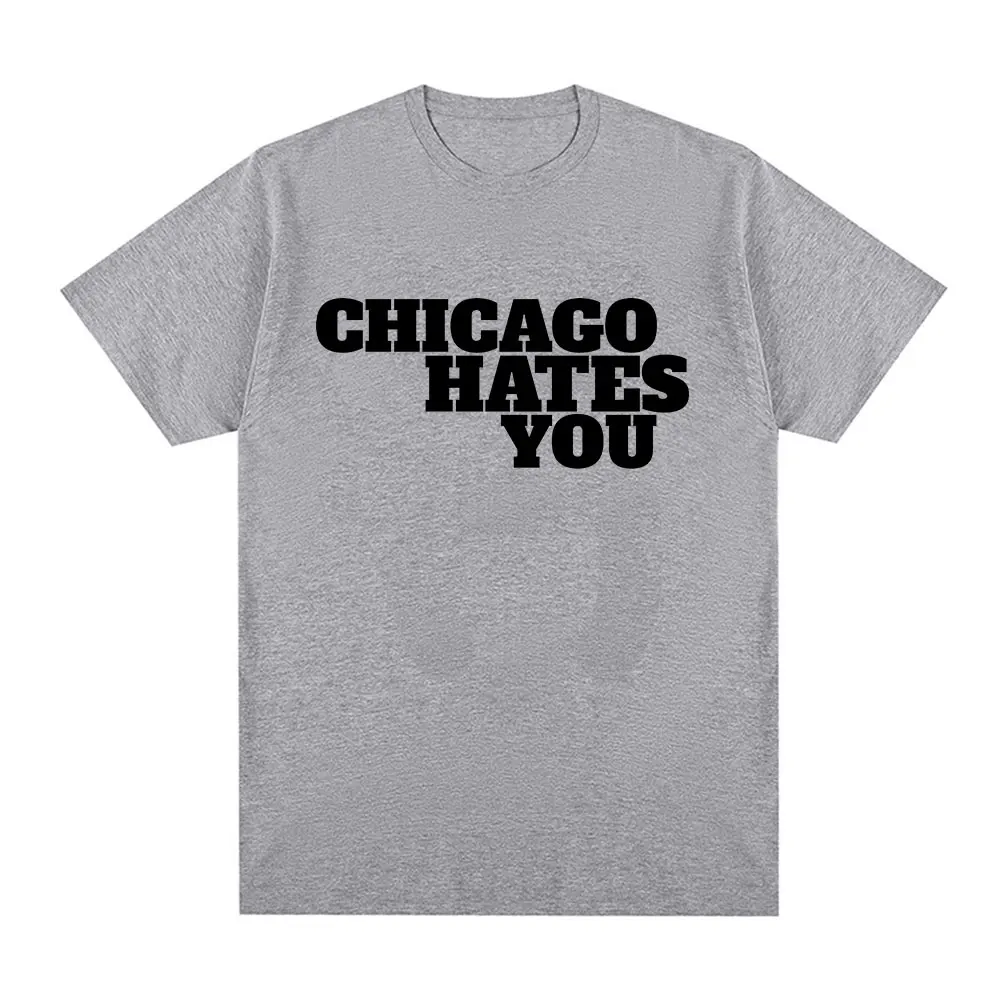 Rapper Chief Keef Chicago Hates You T-Shirt im gleichen Stil, bedruckt, für Männer und Frauen, Baumwolle, locker geschnitten, lässig, kurzärmelig, Herren-T-Shirts – Detail 12