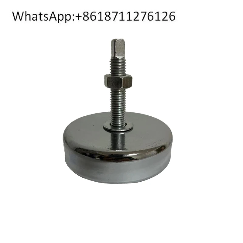 

Machine tool shock absorber pad， iron； round chrome-plated shock-proof adjustment electroplated pad iron 80-150