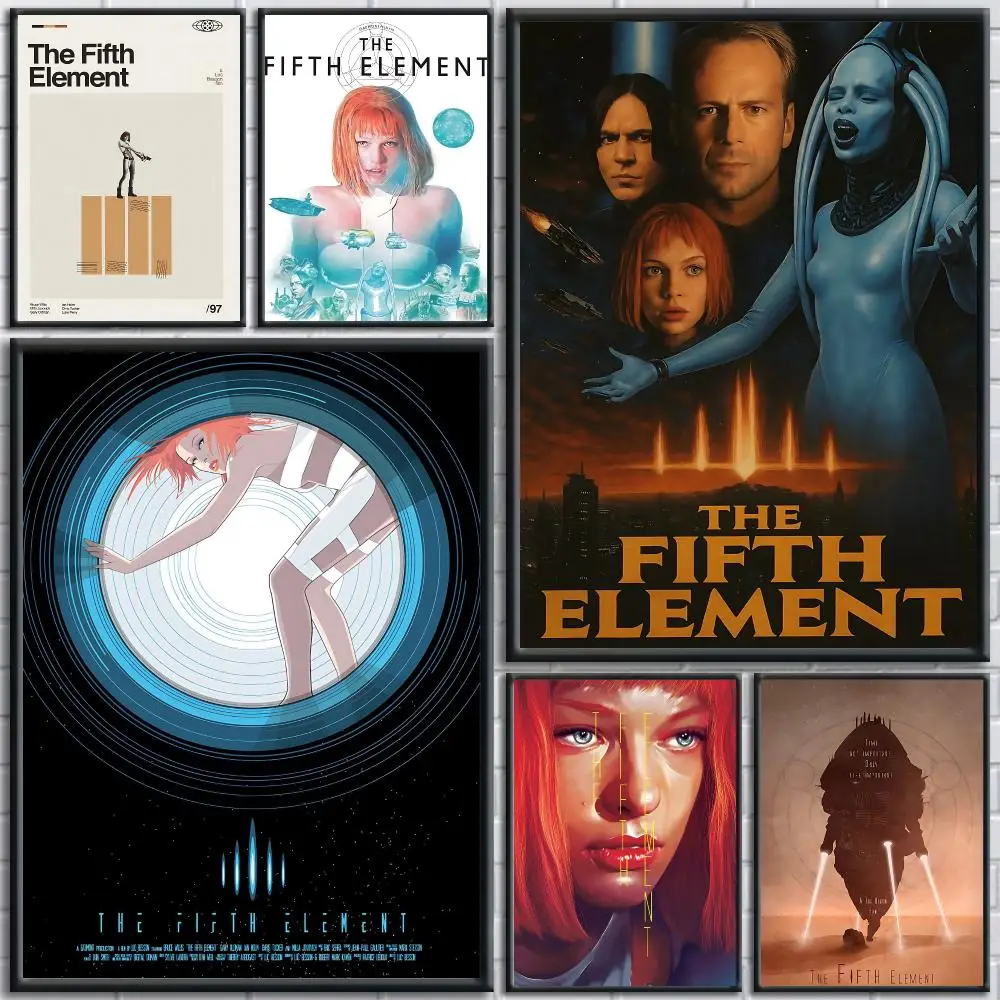 The Fifth Element Poster Modern Aesthetic Wall Art Print Minimalist Poster Bedroom Living Room Home Decor Gift