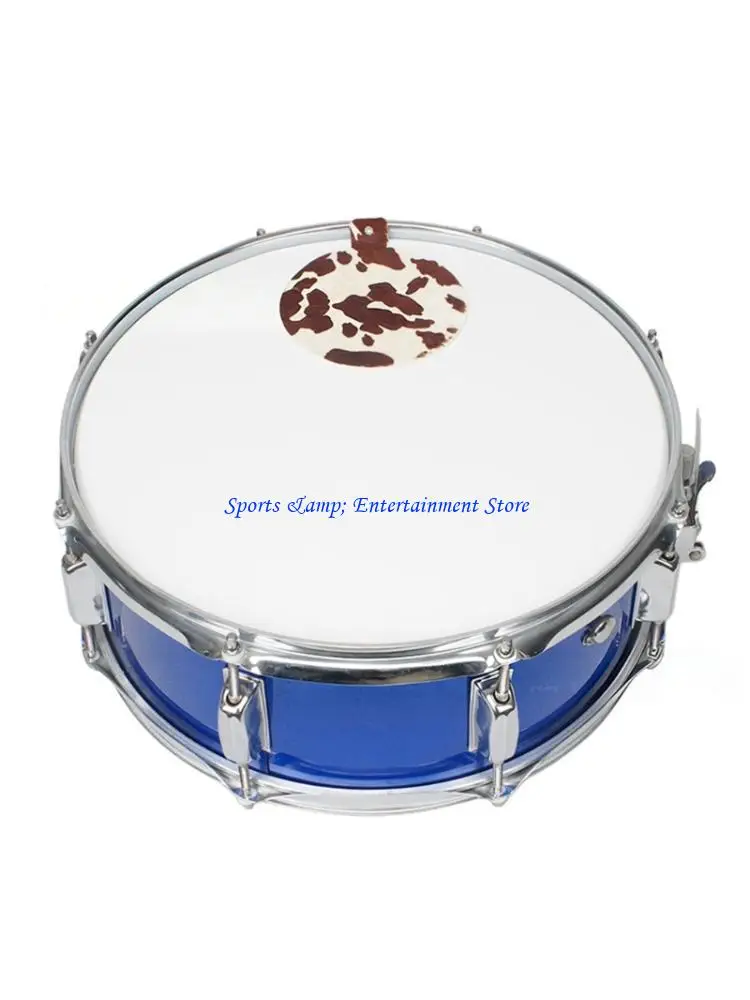 G7NF Set of 2 Drum Mute Pads Drum Silencing Pads Leather Texture for Reduced Overtones and Enhanced Sound Quality