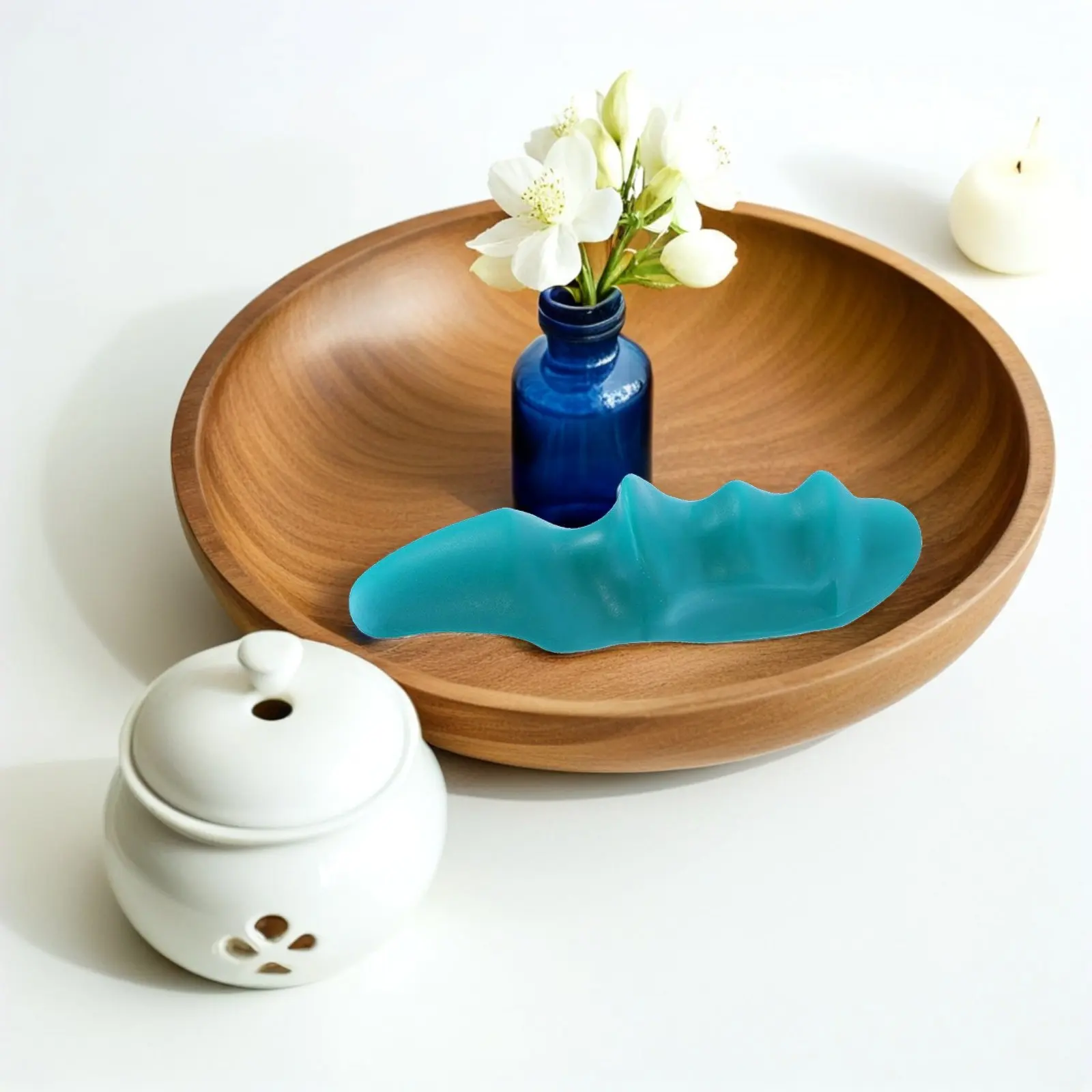 

2 Pcs Circulation Roller Massage Hand for Finger Thumb Tool Massaging Acupoint Press Massager