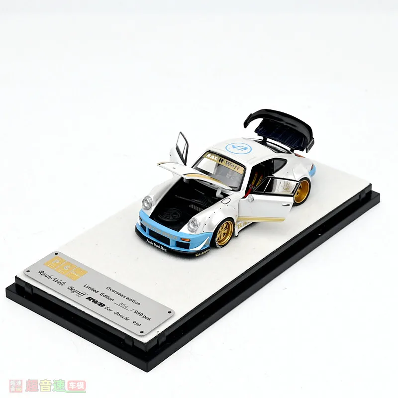 Diecast PGM 1:64 Scale RWB 930 Widebody Modified Version with Full Door Alloy Car Model