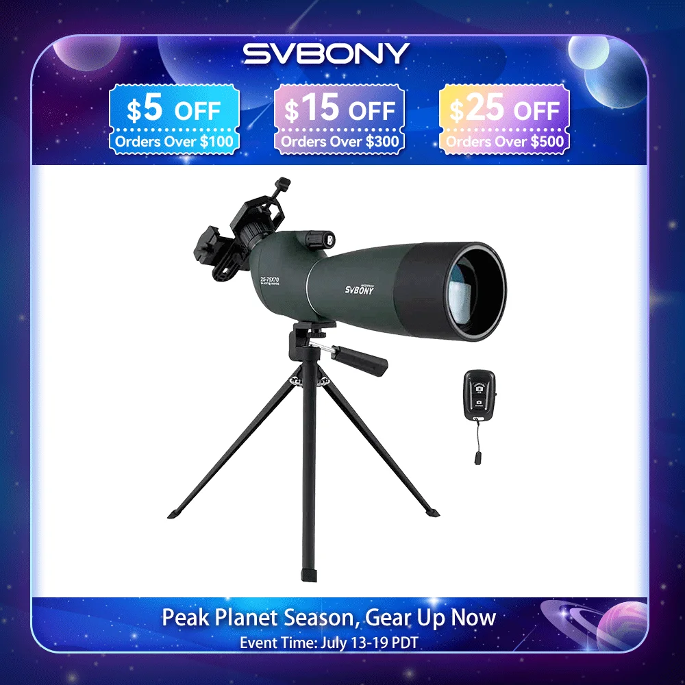Svbony SV28plus Spotting Scope Review: Archery, Hunting, Camping