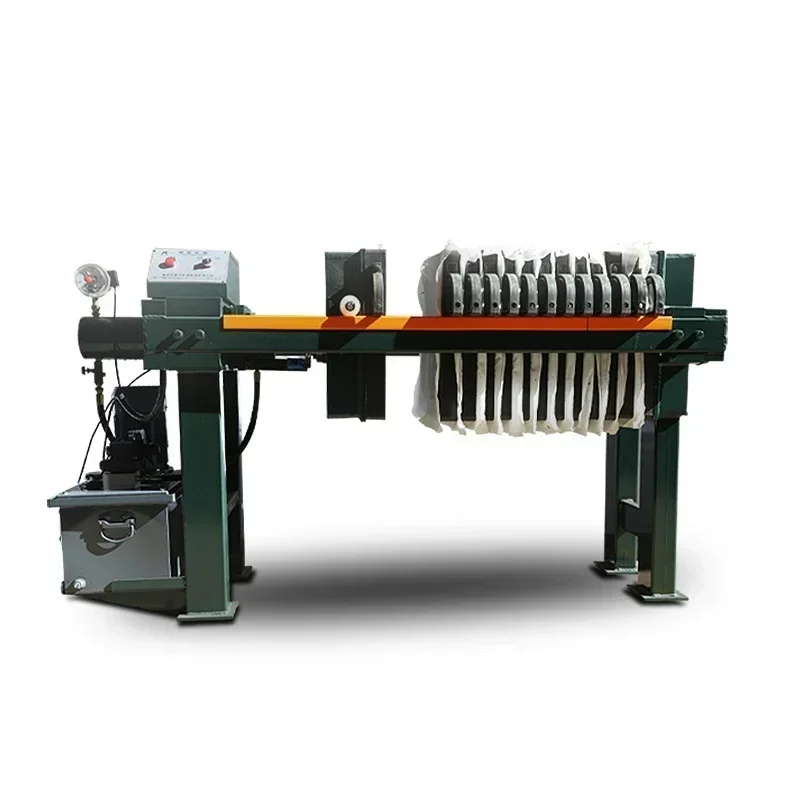 High Quality Box Type Plate Frame Manual Jack Filter Press Sand Washing Mud Sewage Equipment