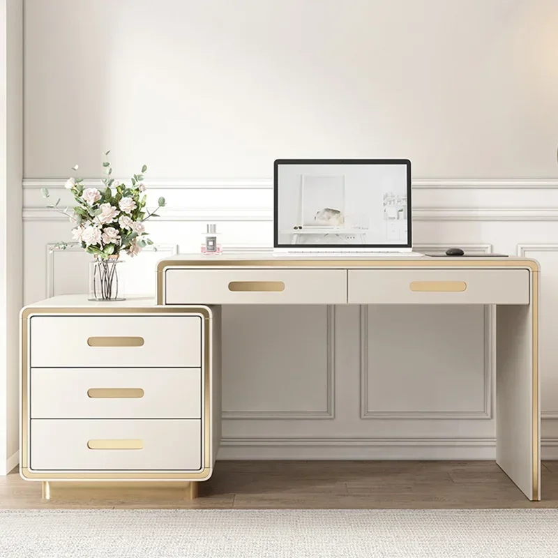 Vanity Standing Computer Desks Study Corner Study White Computer Desks Adjustable Makeup Scrivania Angolare Home Decorations