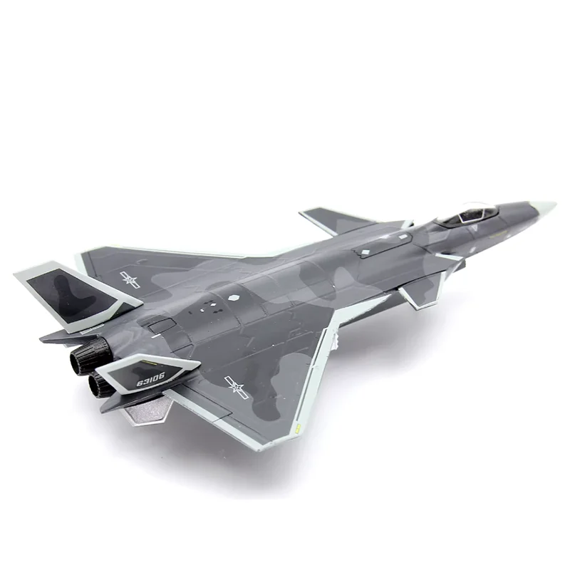 AF1 1/144 Chinesischer J-20 J20 Weilong Stealth Fighter 2025, Changchun Airshow 63106, Legierungsflugzeugmodell, Sammlerstück, dekorativer Artikel