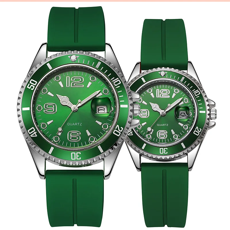 

Модные спортивные кварцевые часы для пар, одинаковые силиконовые наручные часы для мужчин и женщин, повседневные водонепроницаемые унисекс, одинаковые подарки для пары