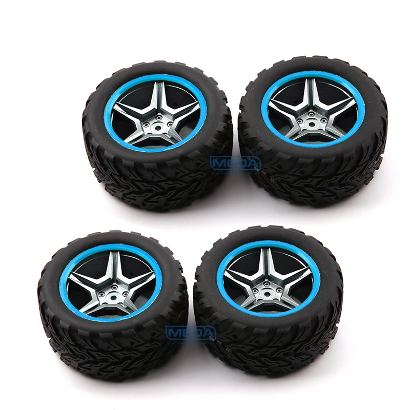 WLtoys 1/10 104019-2237 Wheel 104019 104016 104018 12428 12402-A 1/12 Rc Car Spare Parts 104009-1968 Left Right Tyres Tires