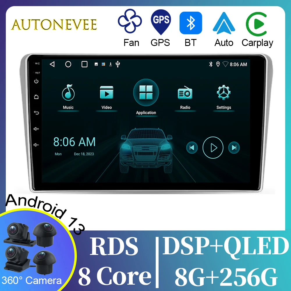 

7862 Carplay For Toyota Avensis T250 2 II 2003 - 2009 Car Radio Multimedia Video Player Navigation GPS Android No 2din 2 din dvd