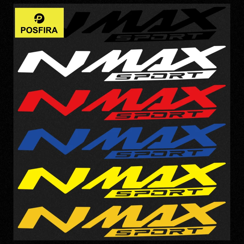 POSFIRA Vinyl Motorcycle Stickers Decoration Waterproof Decals for Yamaha Nmax 125 2015-2024 2023 2022 N max 155 Accessories