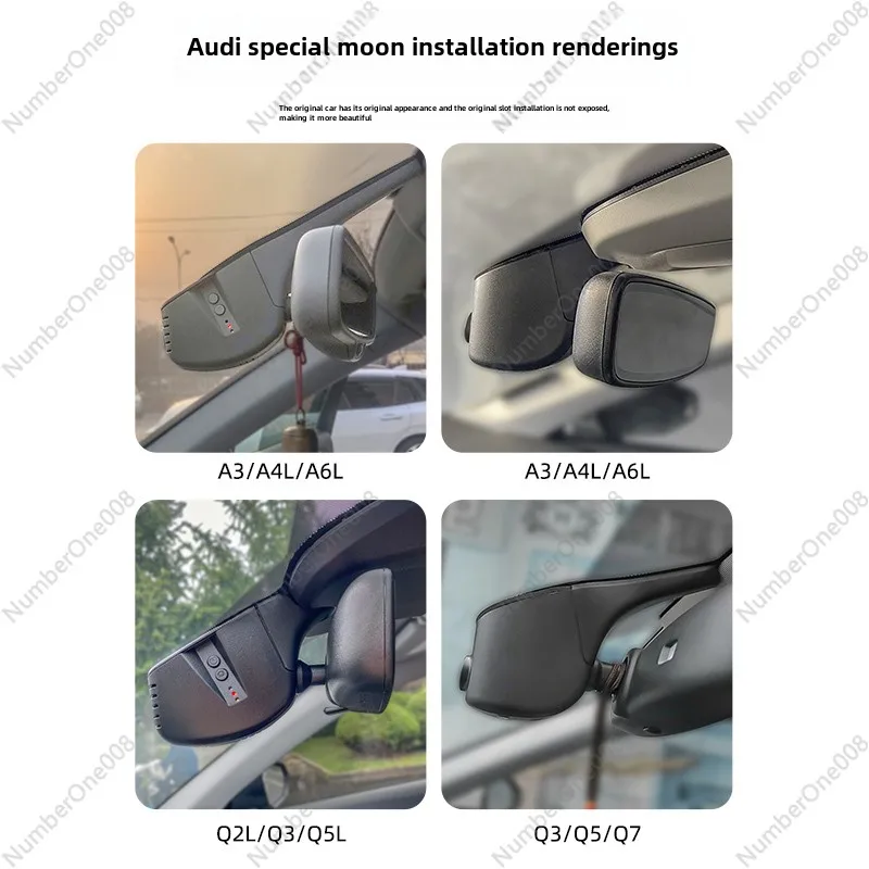 360 Audi A3/A4L/A6/A6L Dedicated Q3/Q5L/Q7/Q2L Hidden Cable-free Driving Recorder