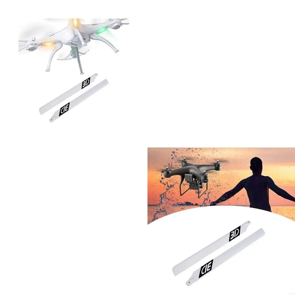 

High Performances 550mm Carbon Fiber Main Propellers for Raptor 3 Helicopter Strong Stable Flight Lightweight Propellers 193A