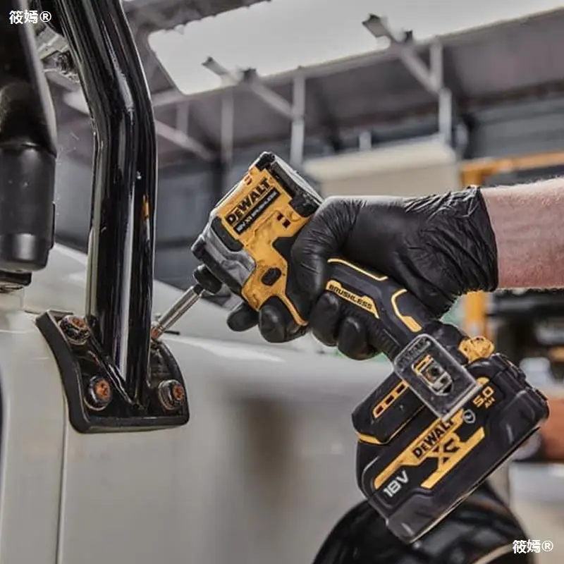 Imagem -04 - Dewalt 20v sem Fio Furadeira de Impacto Dcf850n sem Escova Chave de Fenda Elétrica Portátil Grande Torque Furos de Perfuração para Parafusos Elétricos