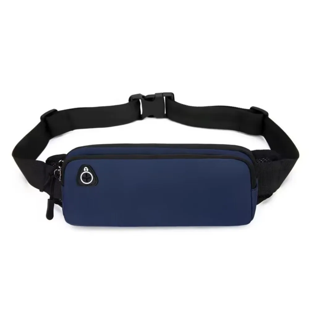 Fashion Ultra-thin Waist Bag Lightweight Wear-resistant Running Bag Nylon Waterproof Phone Bag Men