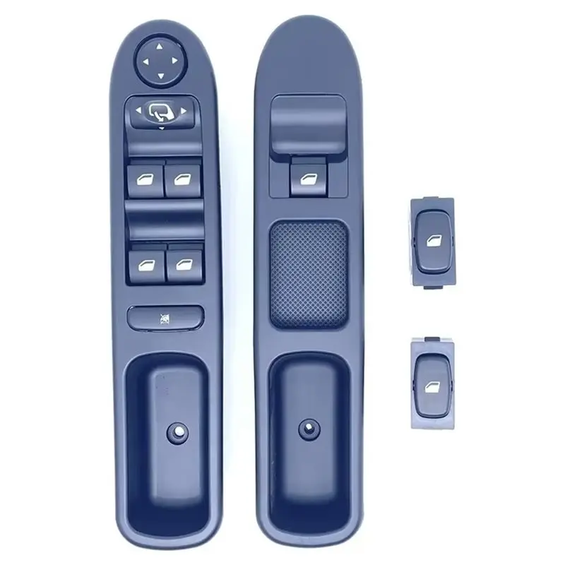 For 307 307SW CC 1 Set 4Pcs Power Window Control Switch Window Lifter Switch Button 6554E8 6554E7 6554KT