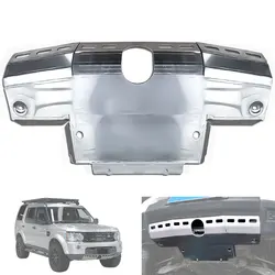 Front Bumper Diffsuer Guard Skid Plate For Land Rover Discovery 4 2010-2016 Protection Guard cover