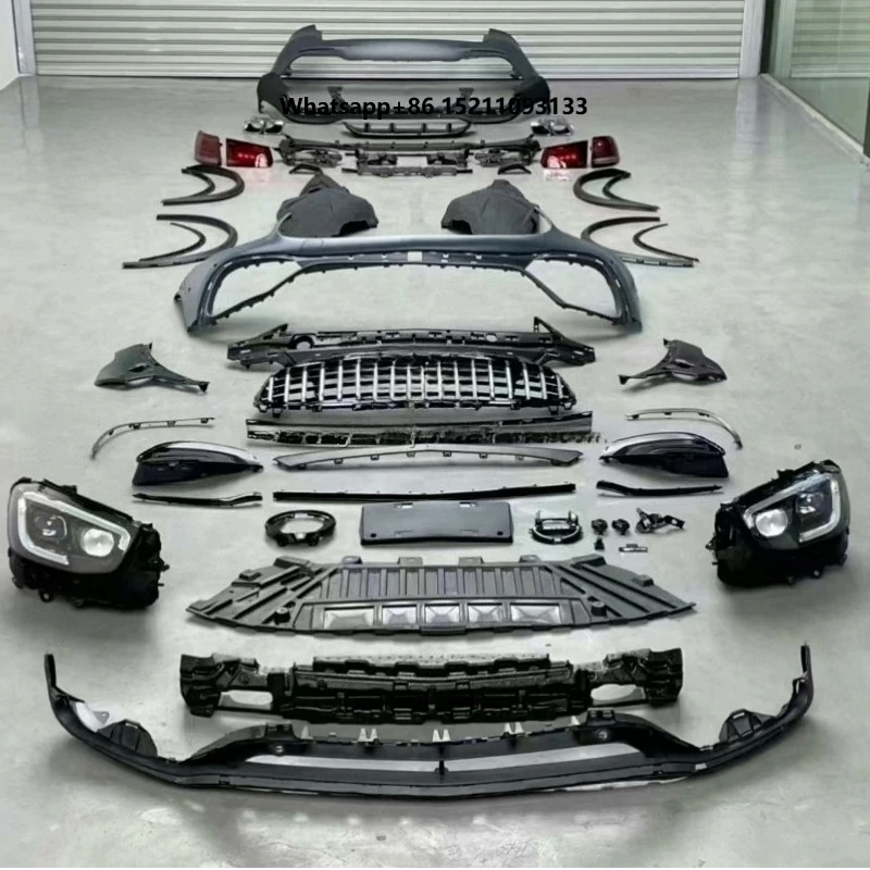 Used  GLC253 to AMG GLC63 Front Bumper Upgrade Kit-High Quality Exterior Part MINGHAO Brand Replacement/Repair