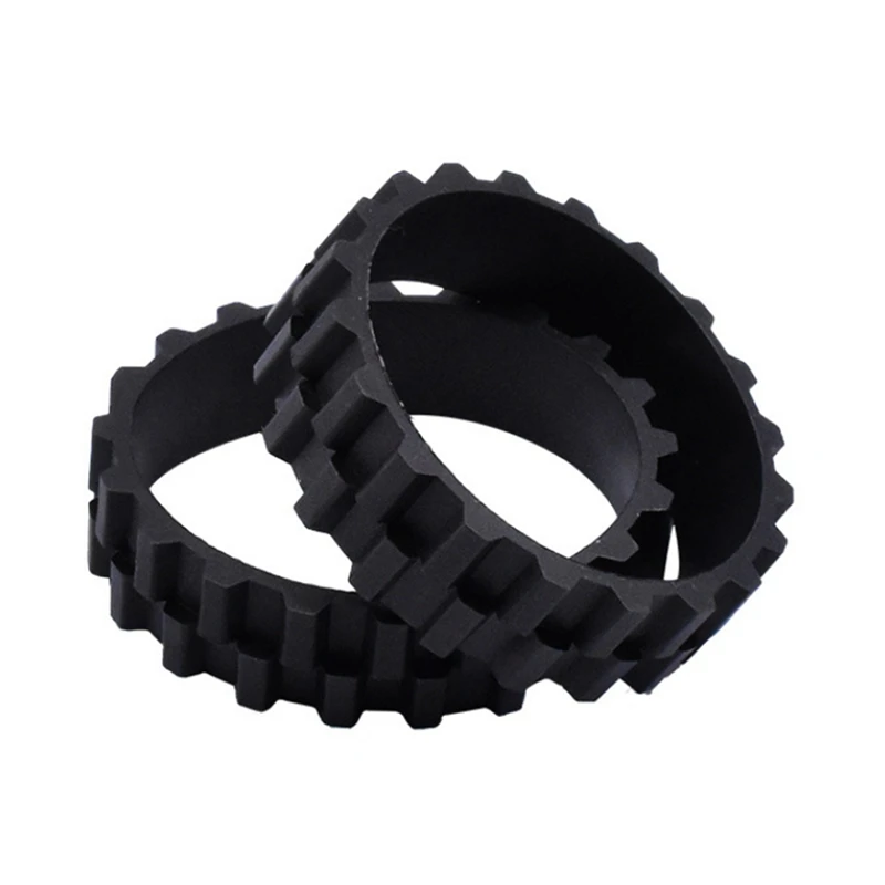 2 Stück Radreifen für Xiaomi Mijia 1c/2c/3c S5 Serie/T6/T7 Roboter Staubsauger Räder rutsch feste Ersatzteile