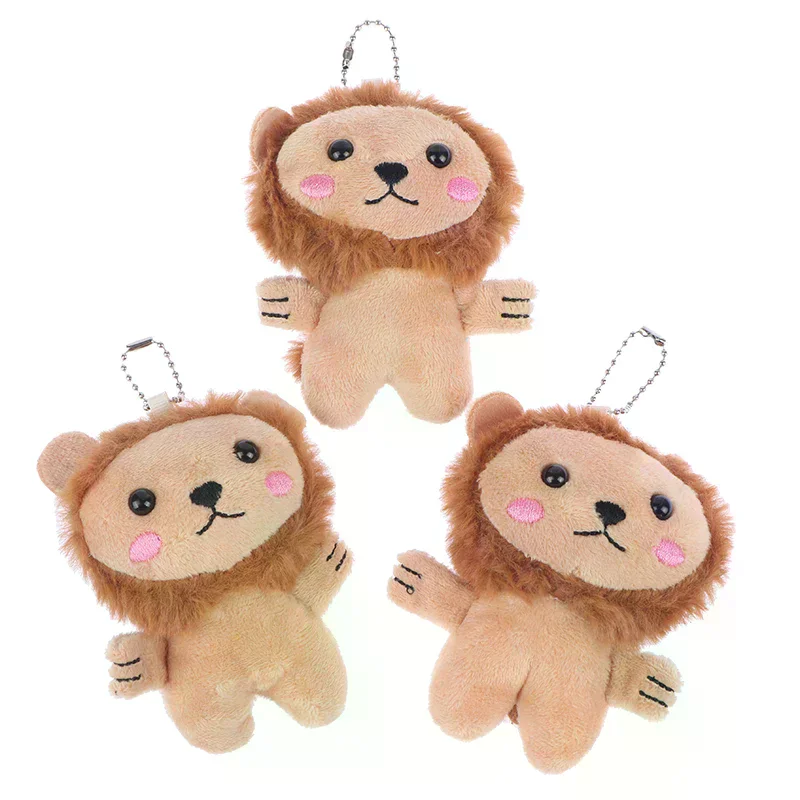 

Dollhouse Soft Kawaii Little Lion Plush Stuffed Toys Doll Keychain Bag Pendant Accessories