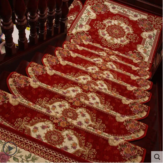 NONE Nordic Stair Treads Solid Wood Beige 24x65 cm 8