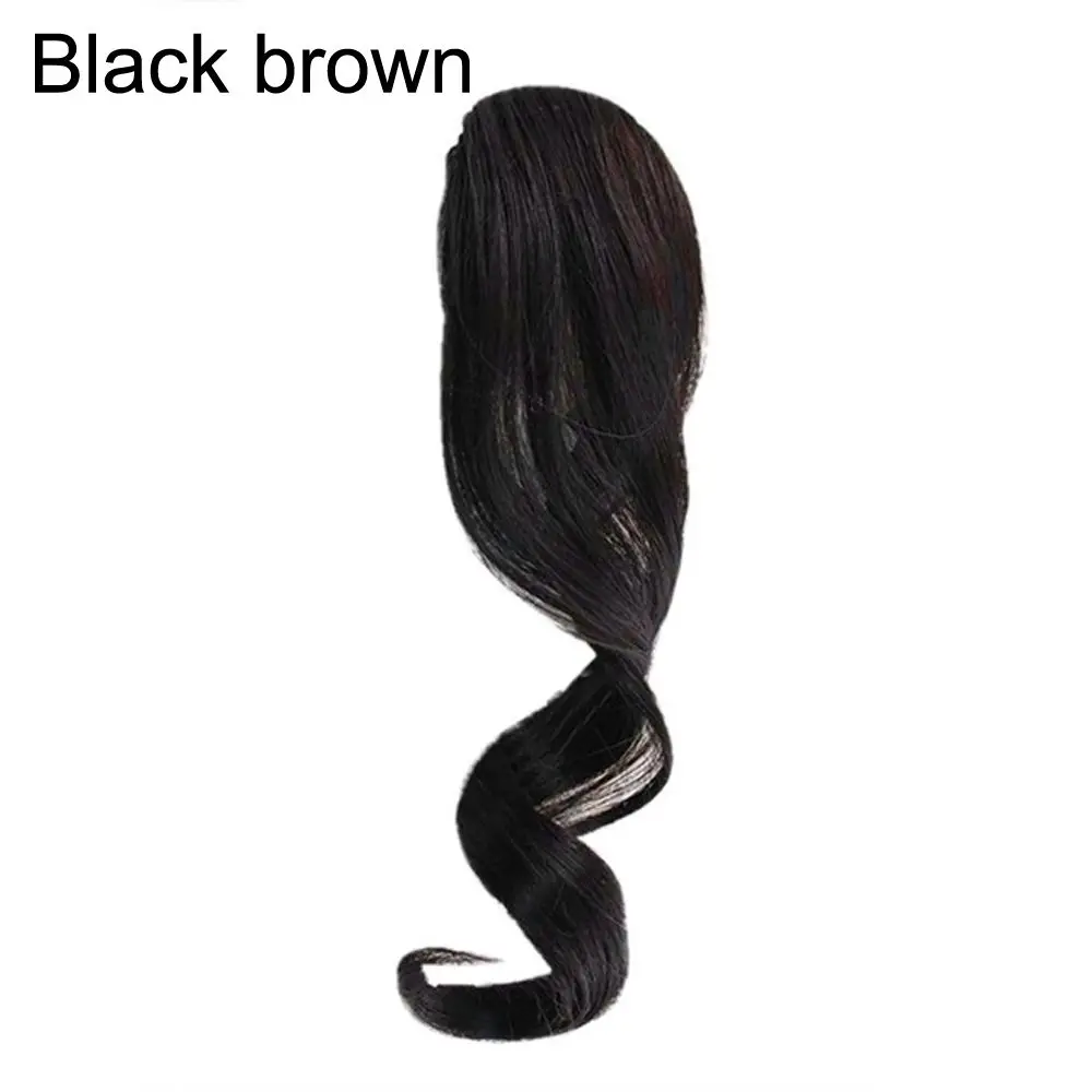

Synthetic Hair Bangs Fringe Front Hair Bangs Hair Styling Curled Hair Simulation Wig Hair Wigs Hair Piece Hair Bang Fake Hair