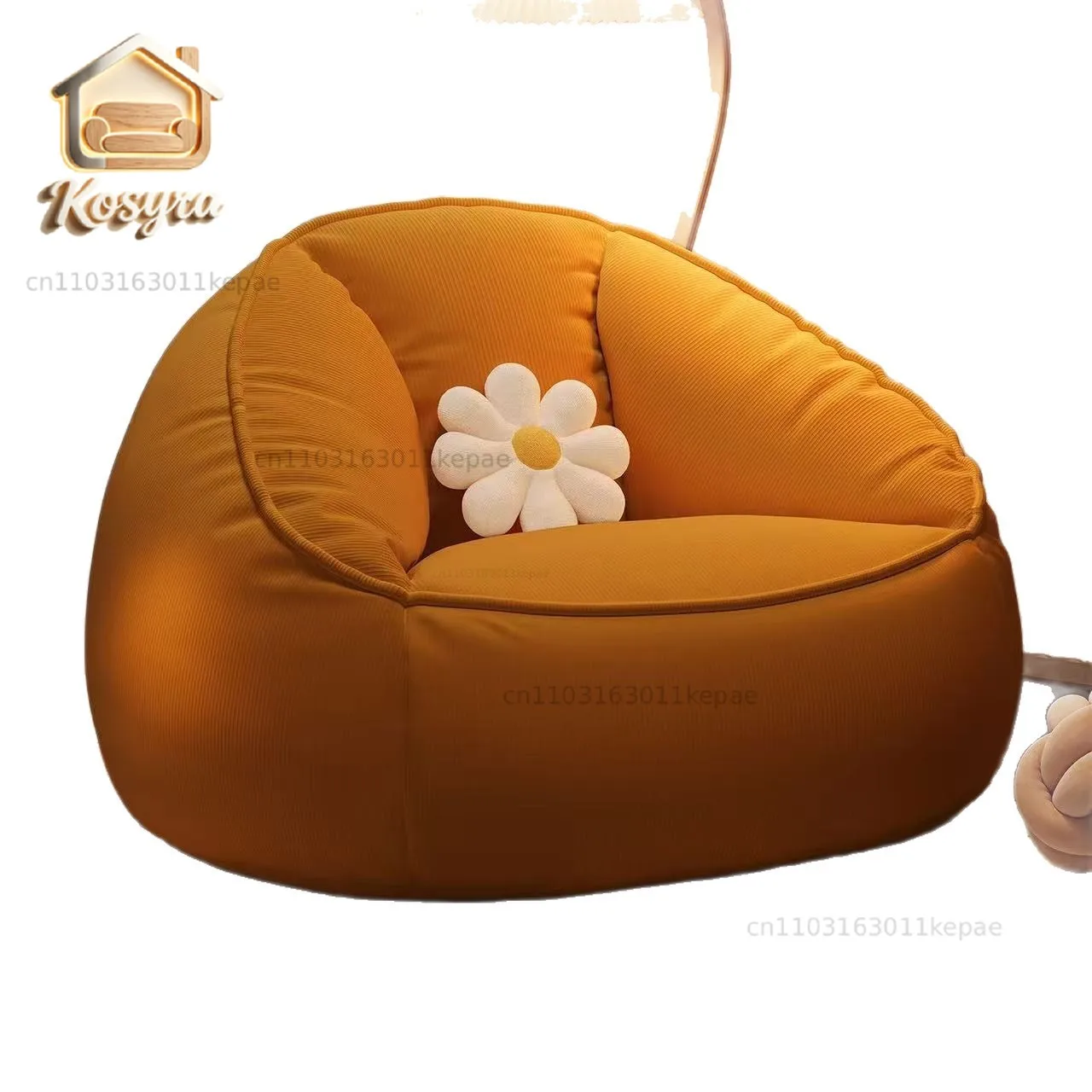 Popular lazy sofa high-density sponge living room adult tatami small apartment sleeping bean bag sofa chair