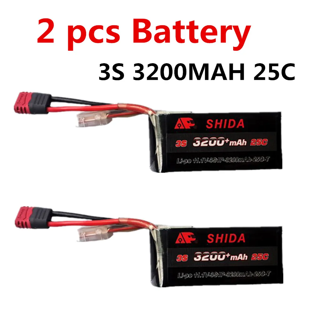 MJX 14301 Bateria MJX 14302 Bateria MJX 14303 Bateria 7.4V 3S 3200MAH 25C Upgrade Lipo Battery 14209 14210 H8H