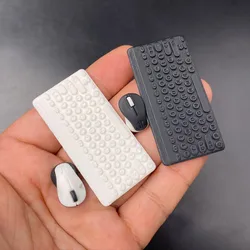 1/6 Scale Mini Plastic Mouse and Keyboard Models for 12''Action Figures DIY Accessories