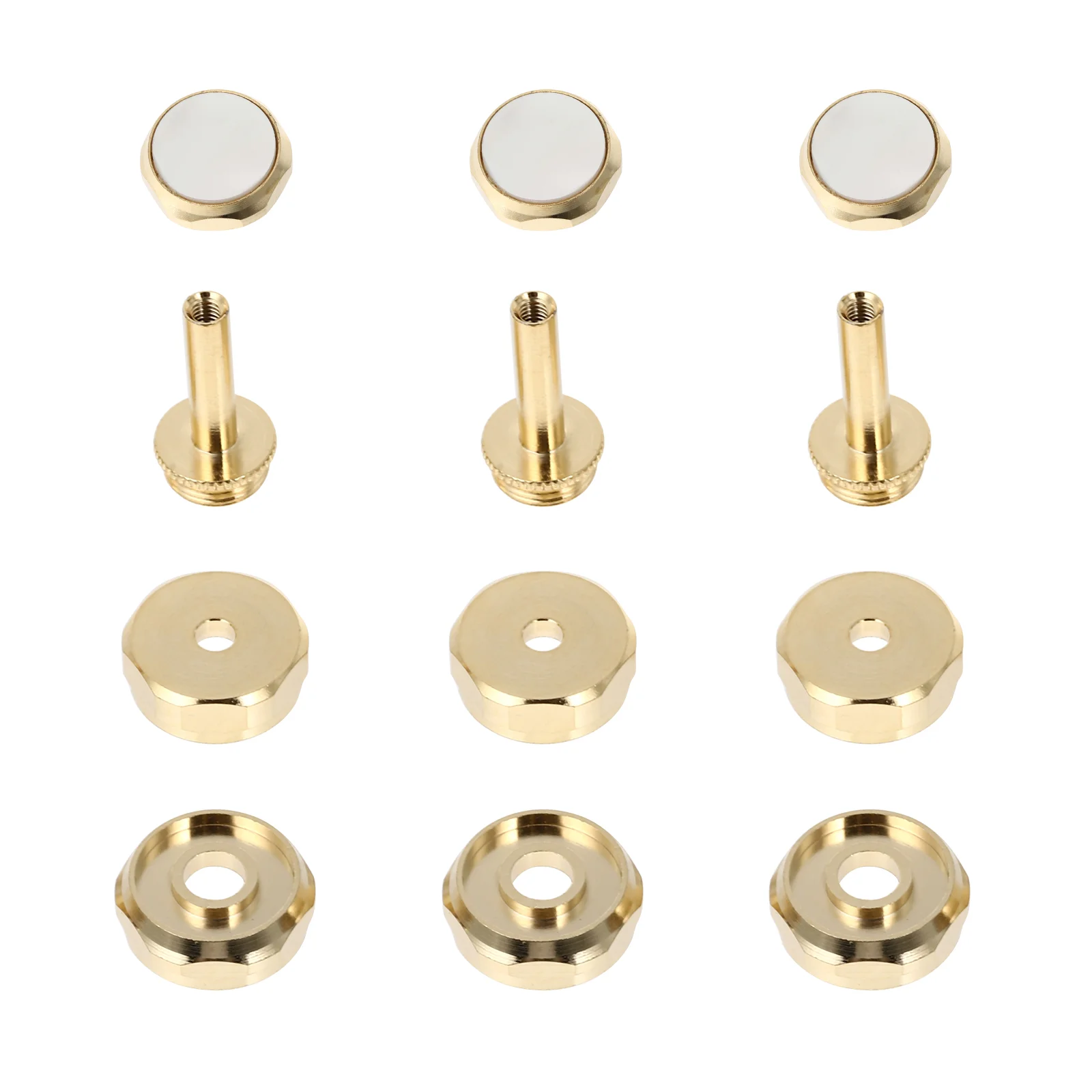 

Small Button Trumpet Buckle Musical Instrument Accessories White Buttons Tool Instruments Snap Valve