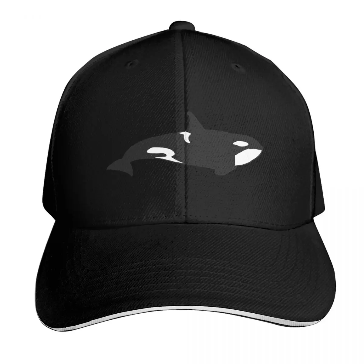 Бейсболка Killer Whale (Orcinus orca) класса люкс, мужская кепка с застежкой, морская кепка для мужчин, пляжная бейсболка для мужчин и женщин
