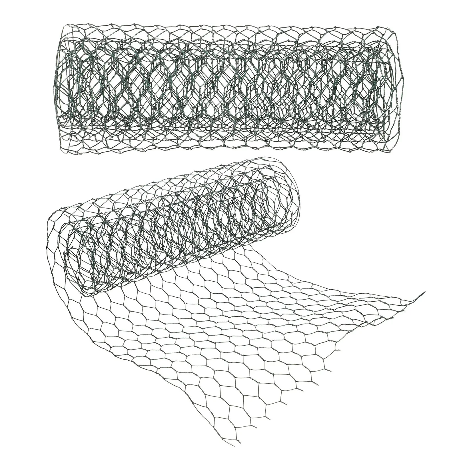 1 Roll Floral Wire Net Premium Iron Chicken Wire Netting Flower Arrangement Mesh Wreath Craft Supplies Garden Decor