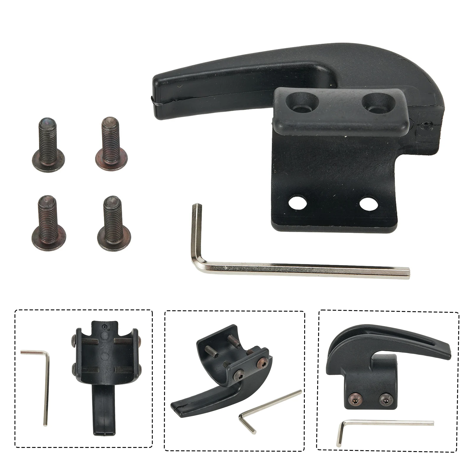 High Performance High Quality Brand New Storage Hook Black Electric Scooter For Ninebot MAX G30 G30D PC Material