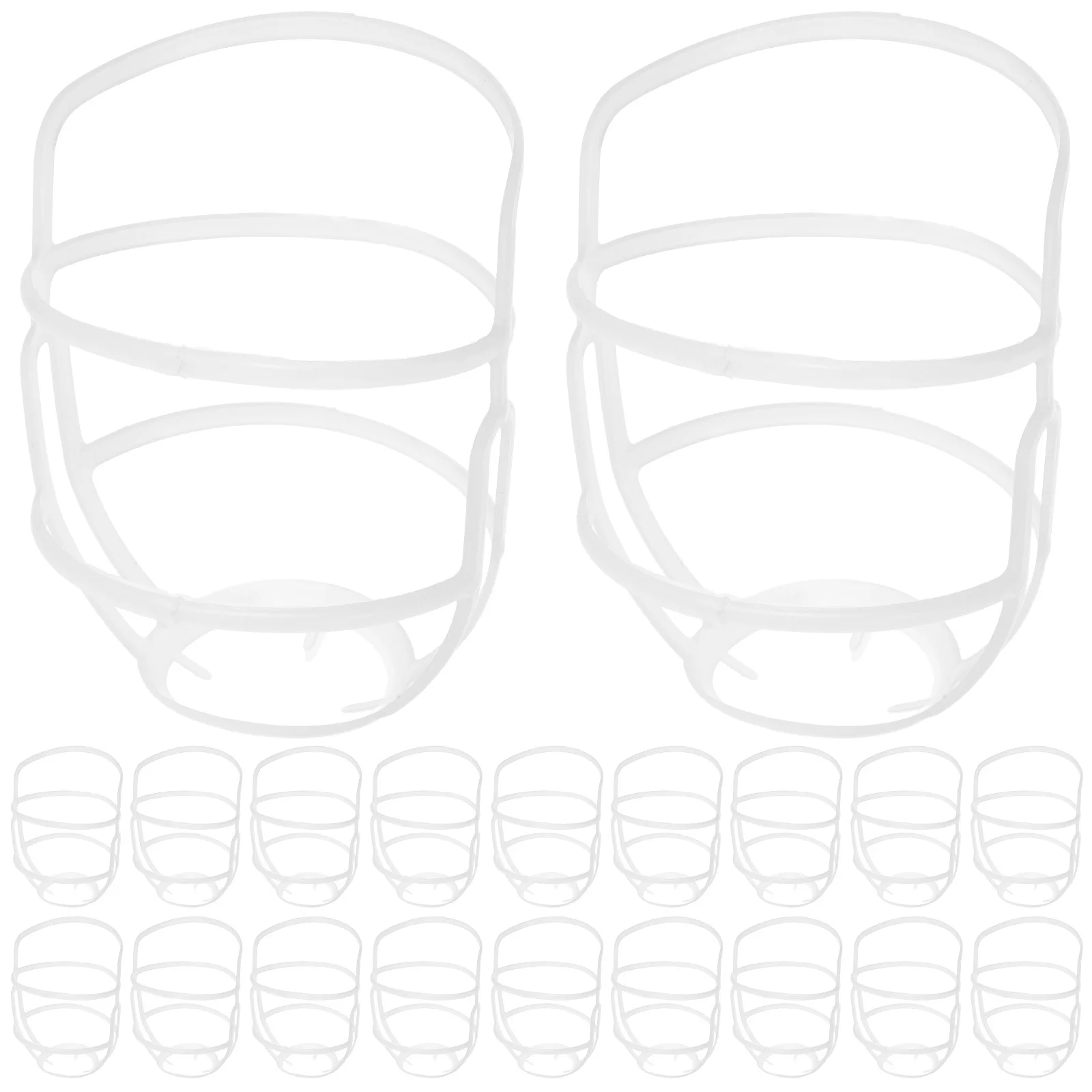 

20 PCS Bottle Set Infusion Holder Net Rack Bag Clinic for Stand Hospital Saline Supplies Storage Cover Bottles Nets Salt Water