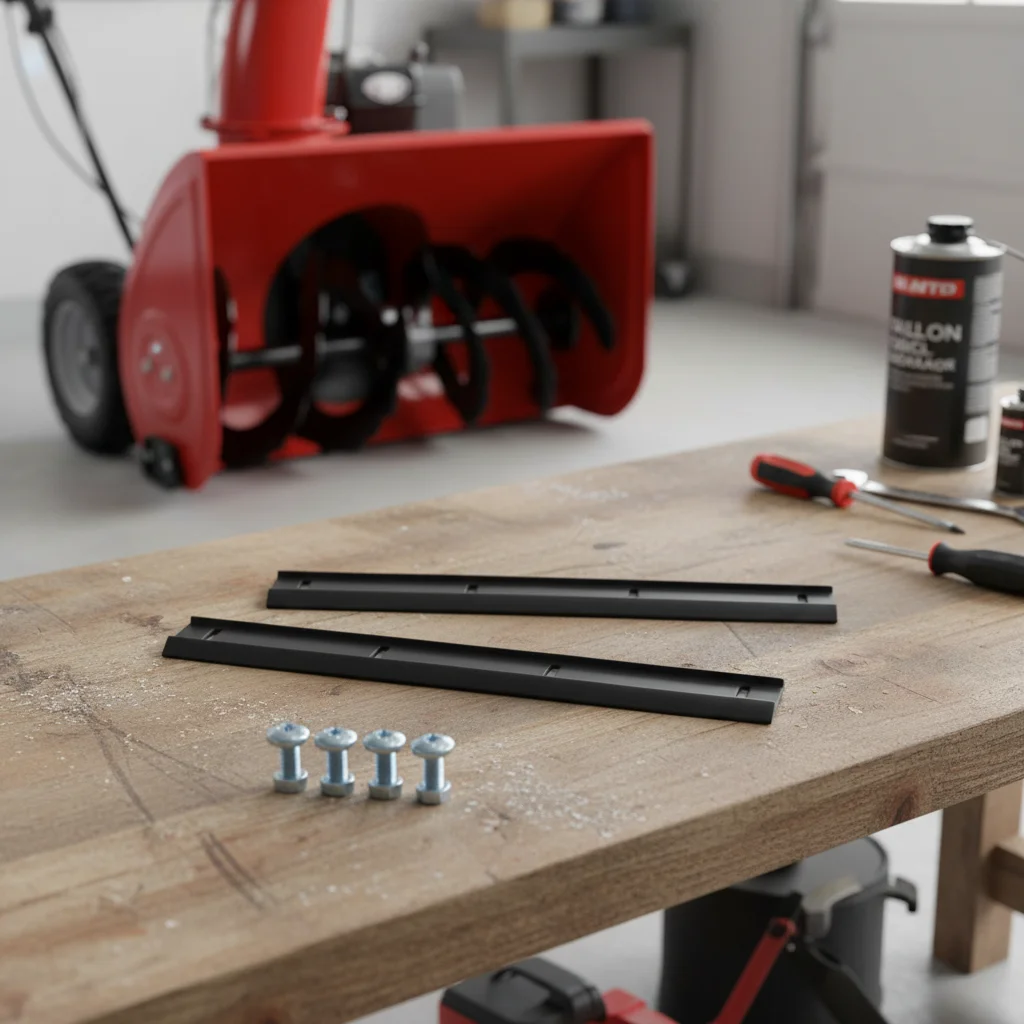 

Сменные скребки из 2 предметов 731-1033, совместимые с 20-дюймовыми и 21-дюймовыми одноступеневыми снегоочистителями, заменяет 706-14240 731-0722