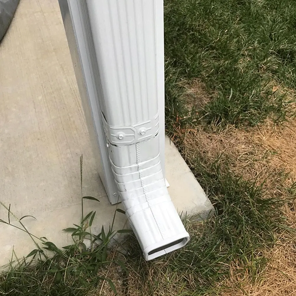 2 Stuks Regenpijp Veiligheid Caps 3x2in Goot Protector Afvoer Nozzle Covers Duurzaam Waterdicht Tuin Thuisgebruik Buisleidingen