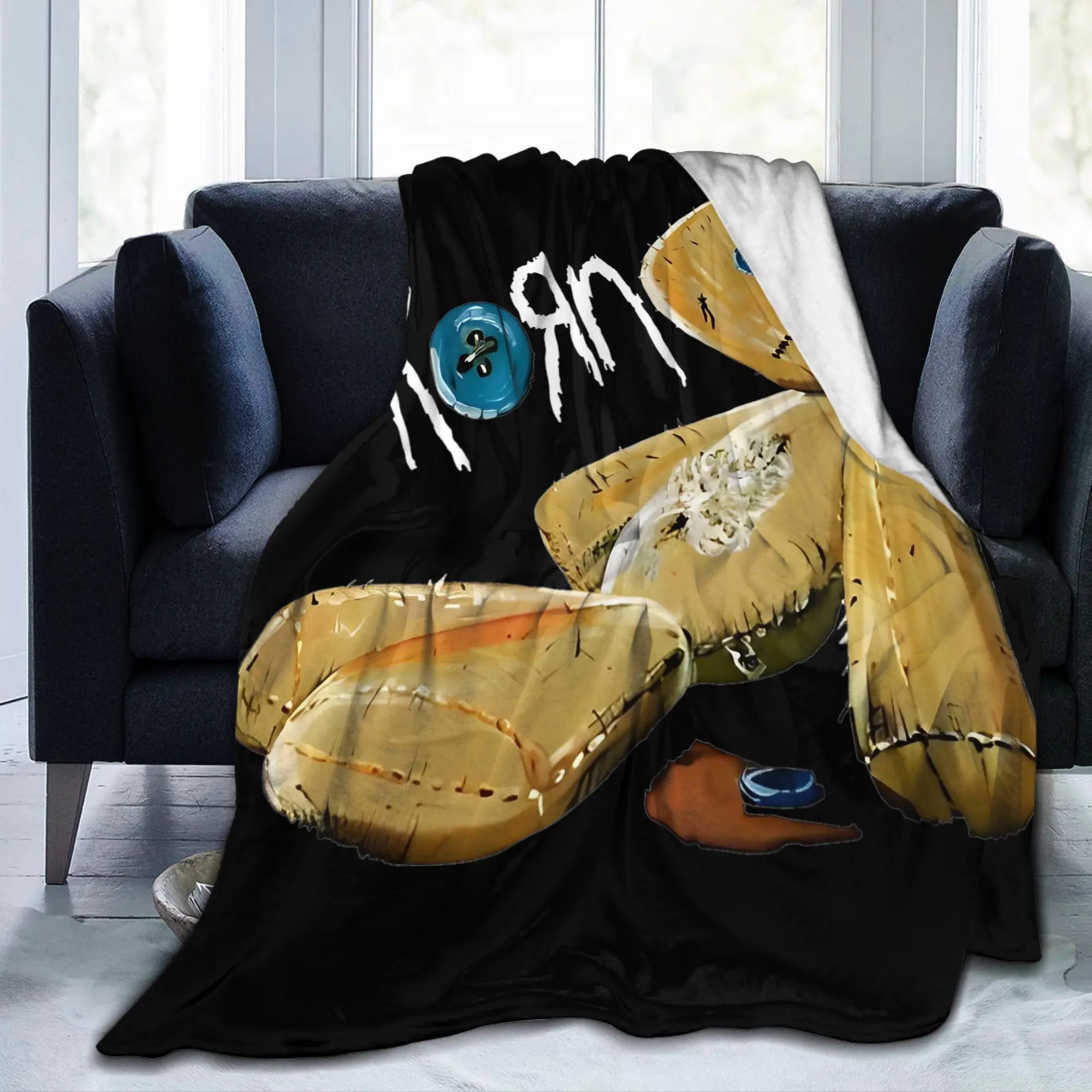 Одеяло Music Rock Korn Band New Korn Heavy Metal Hard Rock Korn Song, шерстяное одеяло, легкое покрывало, портативное