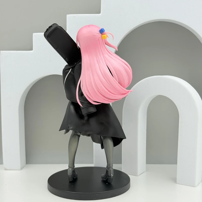 20 cm BOCCHI THE ROCK Gitarre Gotoh Hitori Figuren Stehend Anime Modell Dekoration Desktop Ornament Urlaub Geschenke Sammlung Spielzeug