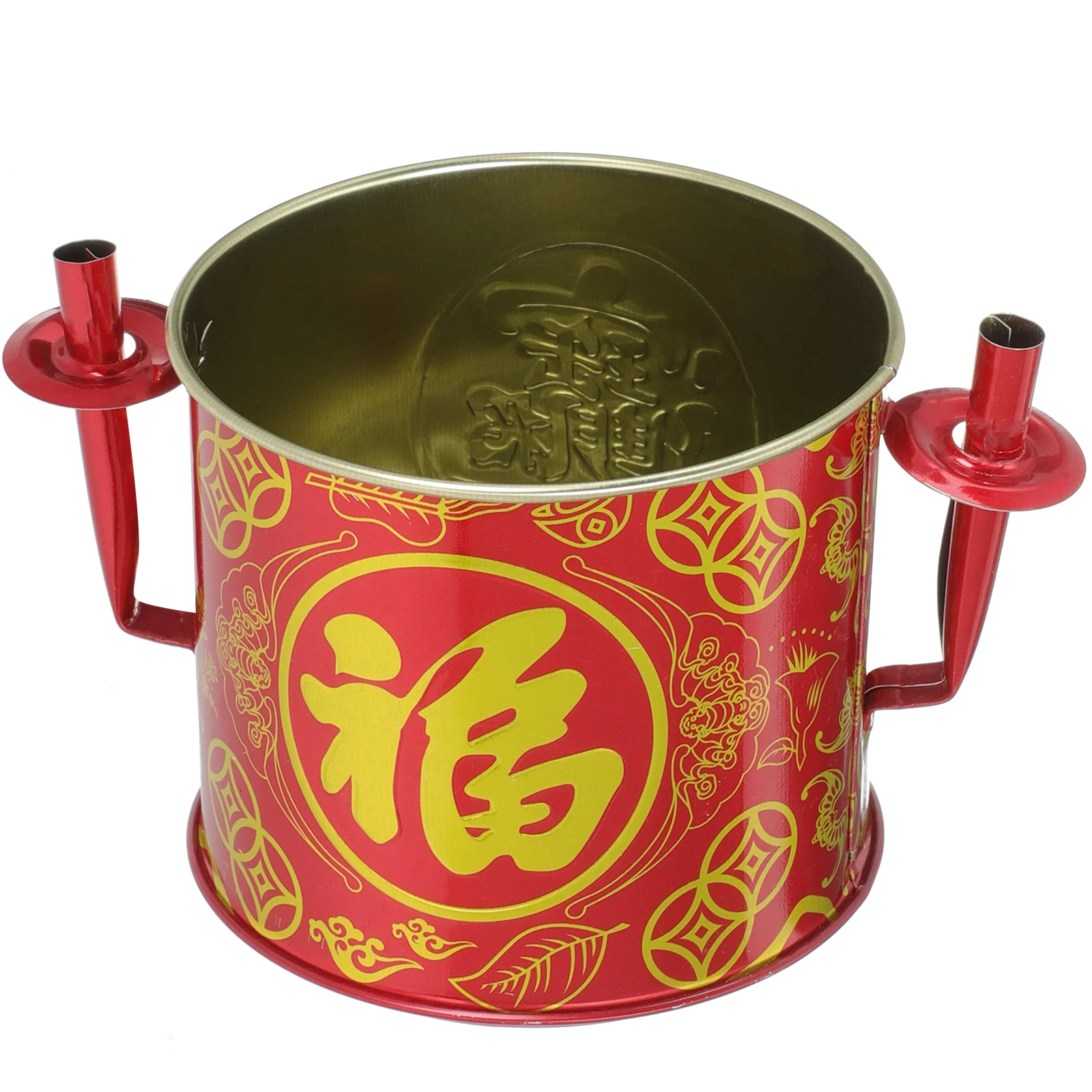 

Chinese Style Metal Incense Burner Retro Sacrifice Censer Lightweight Small Incense Stick Burner for Home Office