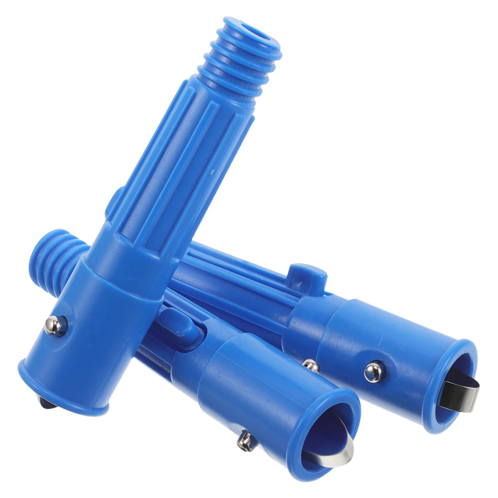 Telescopic Mop Pole Threaded Tip Replacement 22mm Plastic Connector for Mop Handle Broom Extender