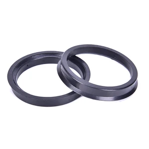 Ringe zentriert auf dem Autoradwürfel, schwarzer Lochschwarzkette, 66,6-57,1 mm, 4, Identifikation 57,1 mm, 1 Spiel 9 Hauptrad Centralizer -Verkauf - №6